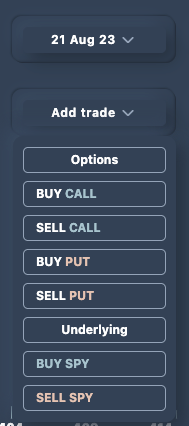 Illustration 2.2 Add Trade