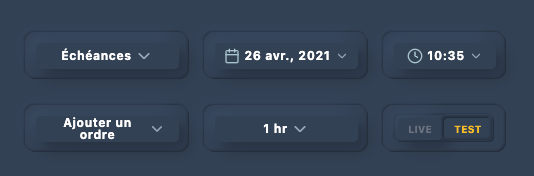 Illustration 2. Panneau de contrôle (Control Panel)