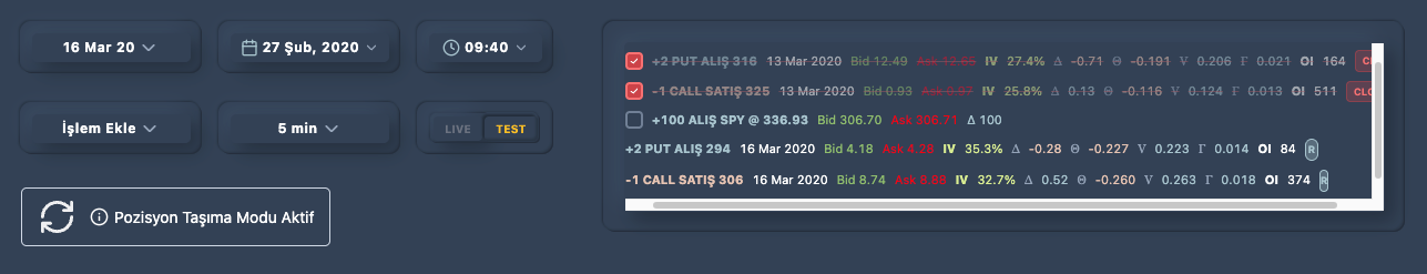 Illustration 3.5 Rollover (Rulo) Modu